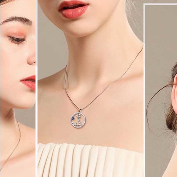 Elegant Silver Zodiac Scorpio Pendant - Picture 3 of 8